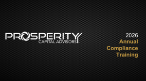 2026 Prosperity Annual Compliance Training